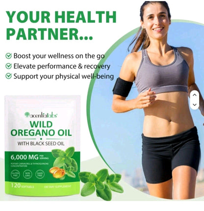 Wild Oil of Oregano Softgels 120 – Immune Support