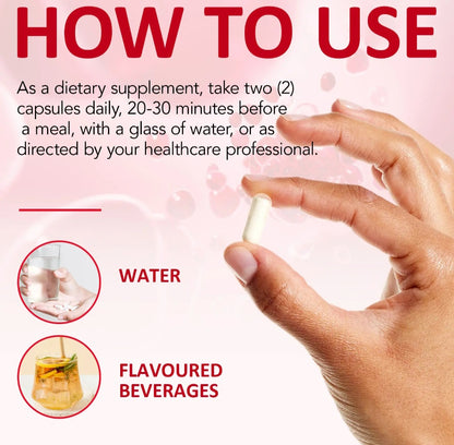 Blood Sugar Support Capsules | Glucose Balance & Metabolism Supplement