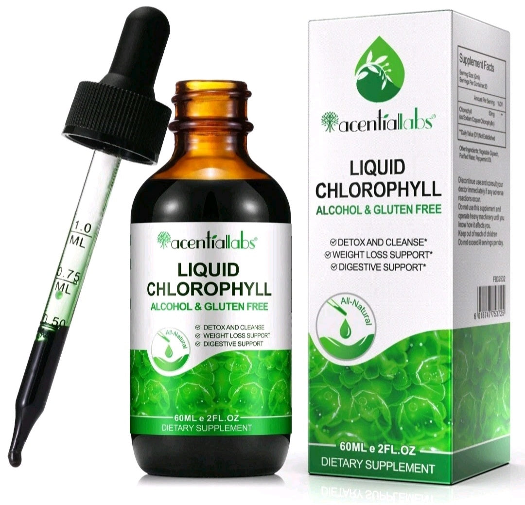 Liquid Chlorophyll Drops – Detox & Freshness Support
