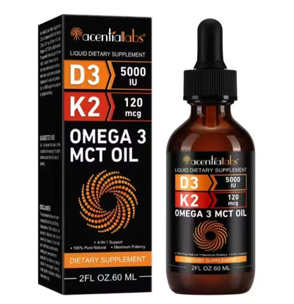 Vitamin D3 + K2 Drops – Immune & Bone Support