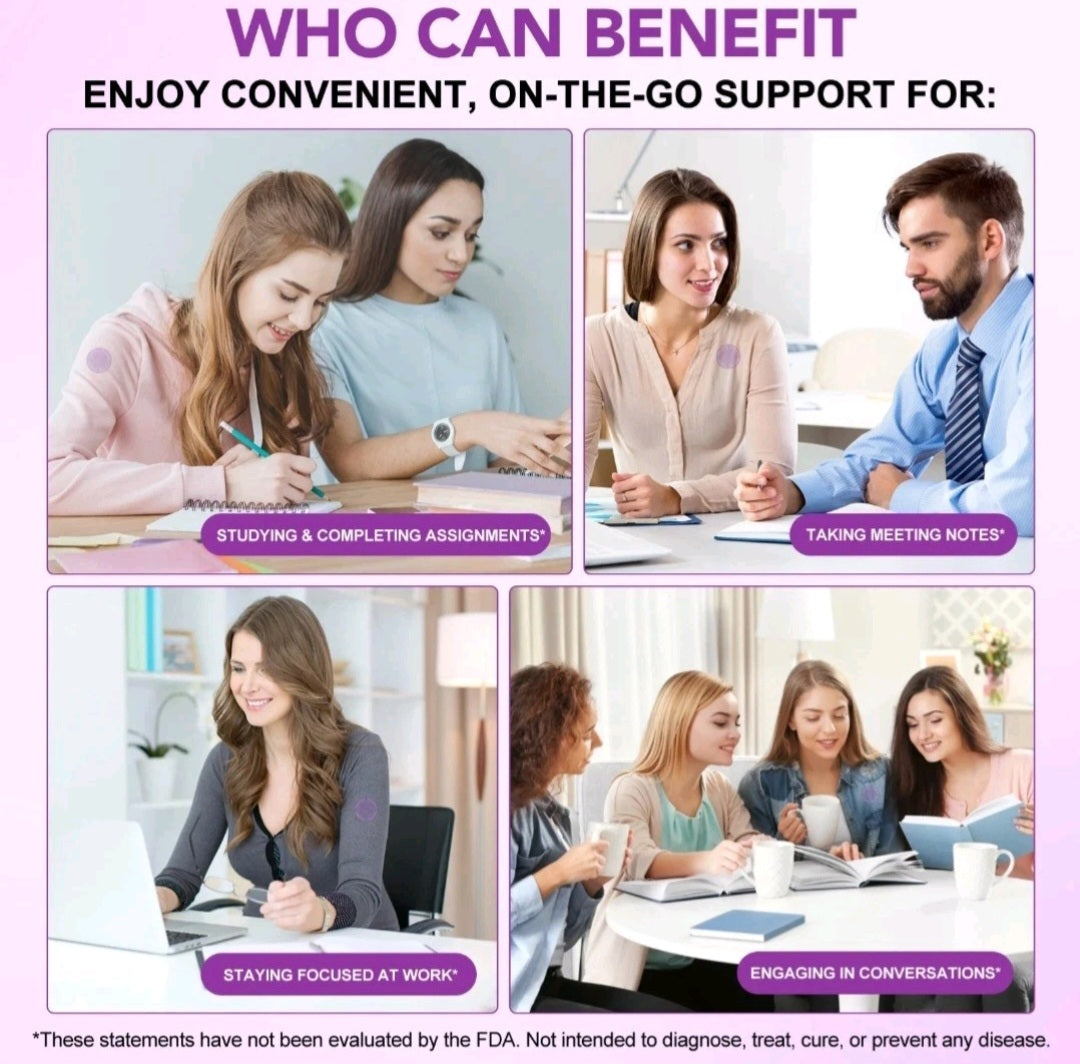 Collage of people engaged in various activities with text about convenient support.