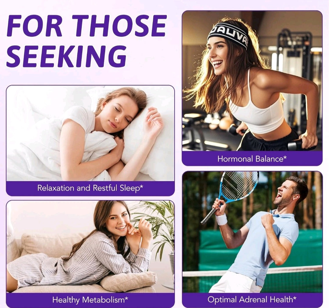 Collage of people in various settings with text about health benefits.