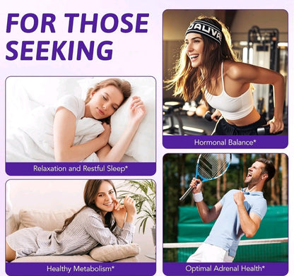 Collage of people in various settings with text about health benefits.