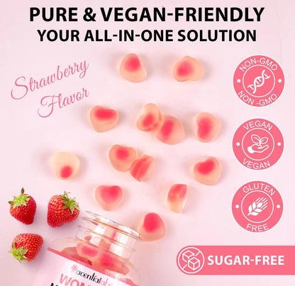 Women’s Multivitamin Gummies – Daily Vitamins & Minerals for Energy, Immunity & Wellness