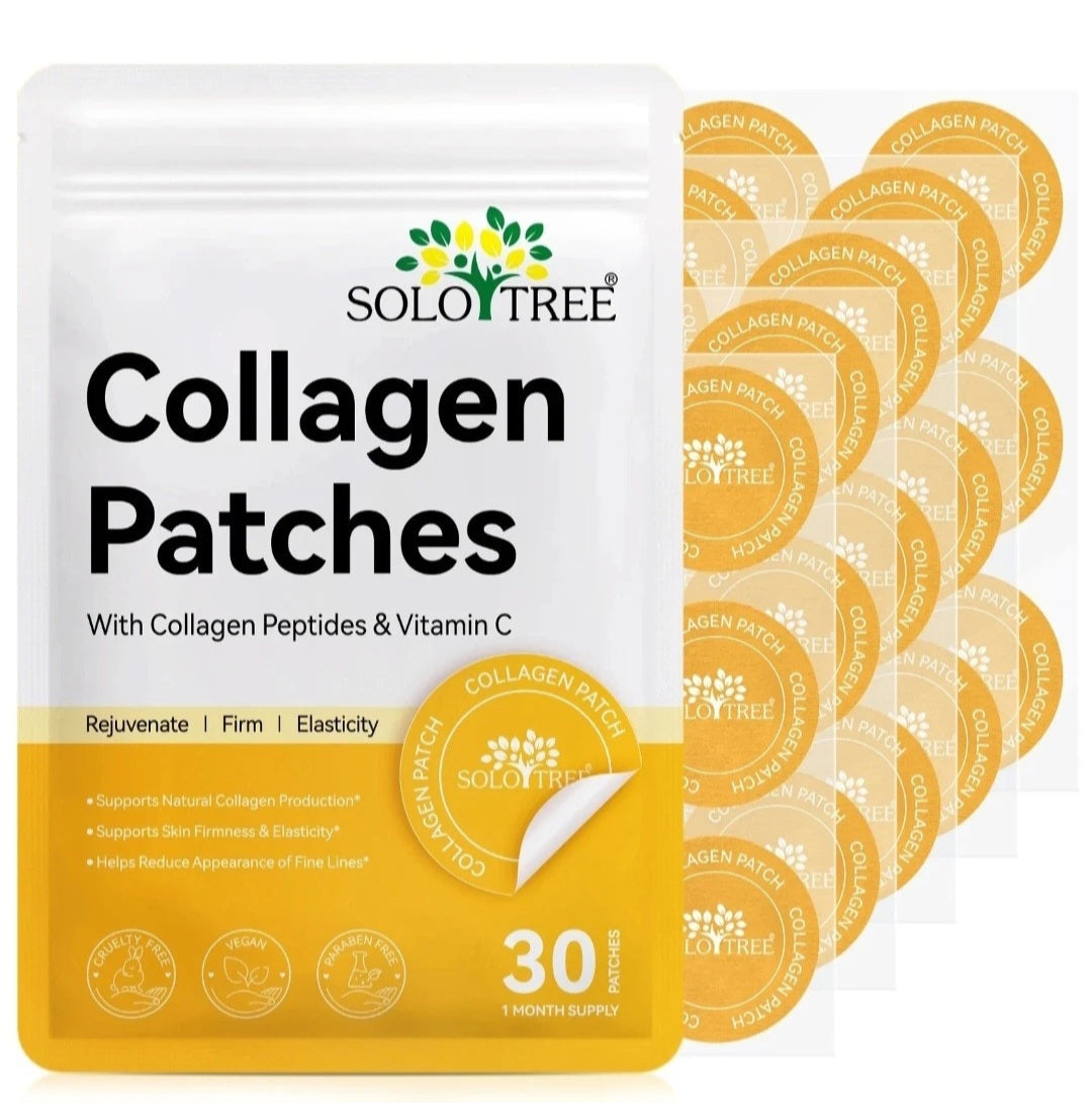 Collagen patches packaging withSolo tree branding