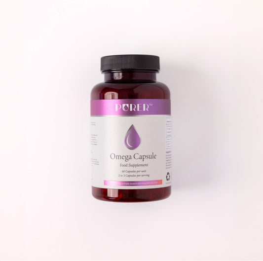 BePurer The Omega Capsule – Fish Oil Softgels – product packaging