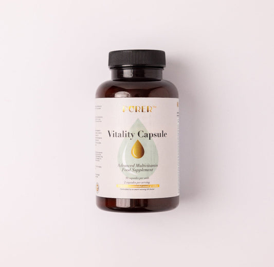 BePurer The Vitality Capsule – Multivitamin with Choline – product packaging