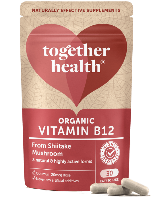 Together Health Organic Vitamin B12 – 30 Capsules – product image 1