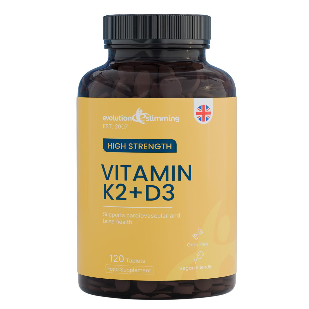 Vitamin K2 & D3 High-Strength Tablets