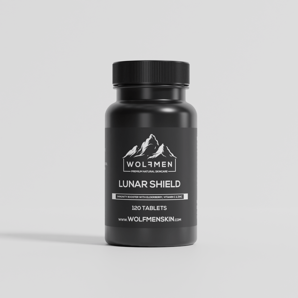 Wolfmen Lunar Shield – 120 Tablets – tablet bottle
